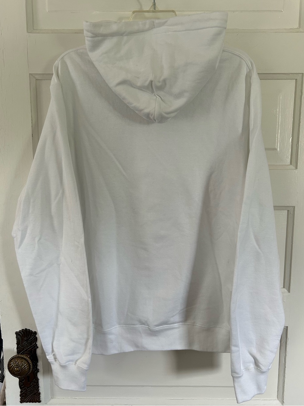 Indiana University 'National Champions' Hoosiers White Hoodie with Red Logo. Med - Picture 6 of 10